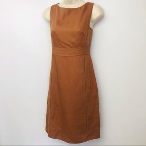 Ann Taylor Petite Linen Blend Shift Dress